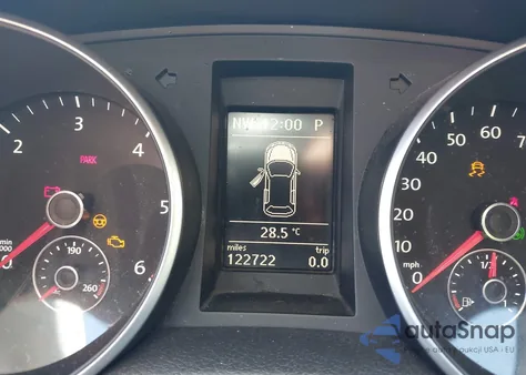 2012 Volkswagen Golf Tdi 4-Door из США, поврежденный, VIN WVWDM7AJ4CW310658